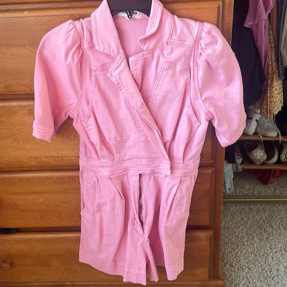Pink romper